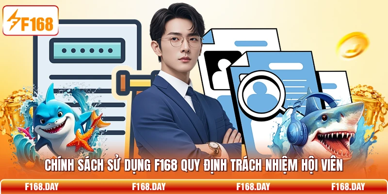 Chính sách sử dụng F168 quy định trách nhiệm hội viên